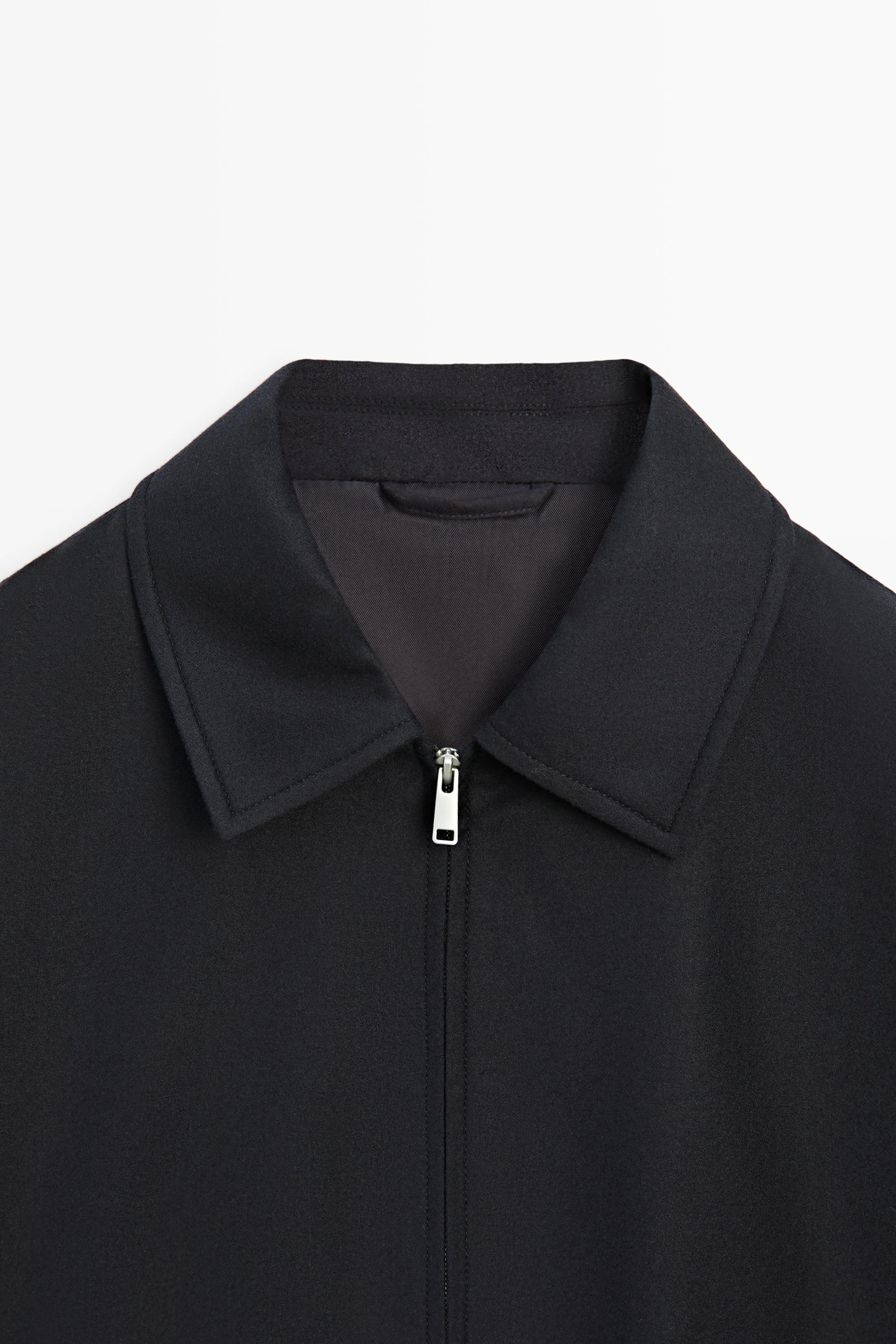 100% Wool Bomber Jacket Total Look